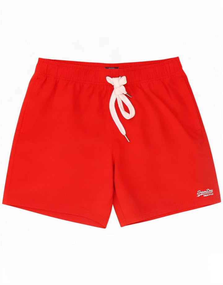 Superdry Мужские шорты для плавания, средний красный