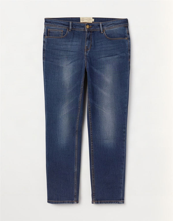 Женские узкие джинсы Fat Face UK 14, большие W38 L27, синие