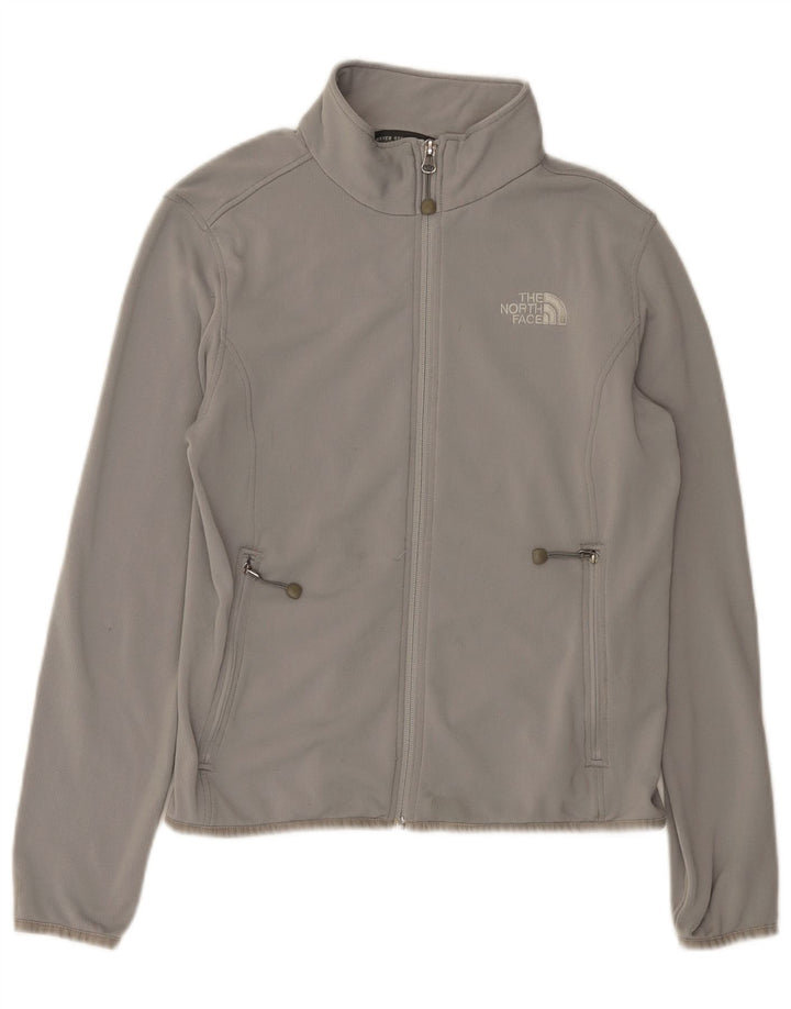 Женская спортивная куртка The North Face UK 14, полиэстер среднего серого цвета