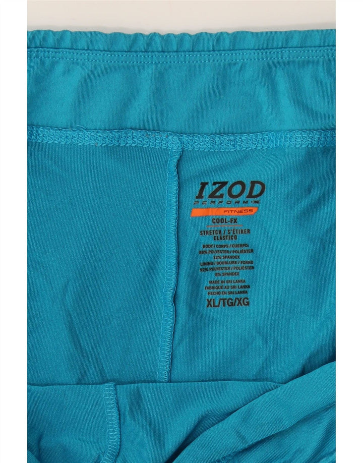 IZOD Womens Skort UK 18 XL  Blue Paisley Polyester Vintage Izod and Second-Hand Izod from Messina Hembry 
