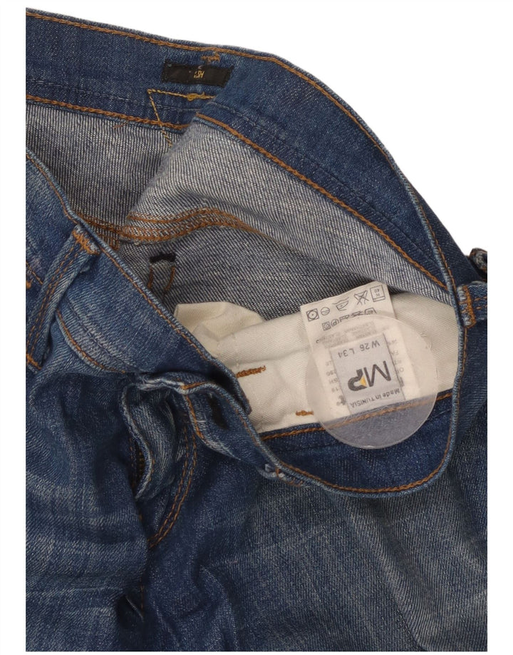 Женские прямые джинсы MELTIN' POT W26 L34, синий хлопок