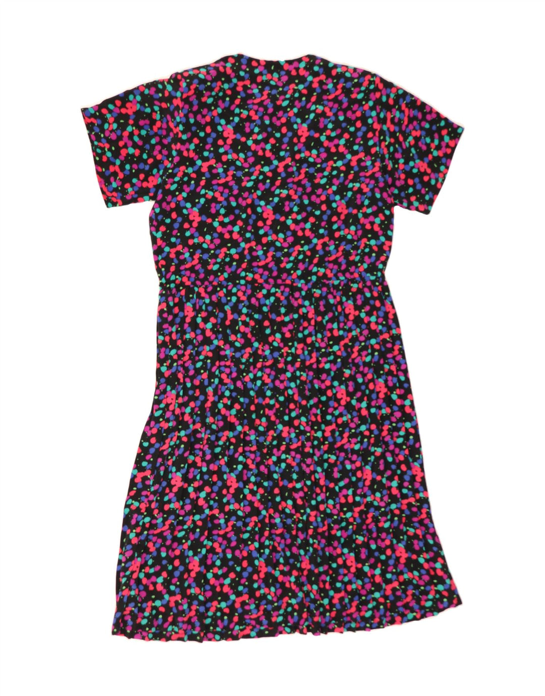 LIZ ROBERTS Womens A-Line Dress UK 20 2XL Multicoloured Spotted Polyester Vintage Liz Roberts and Second-Hand Liz Roberts from Messina Hembry 