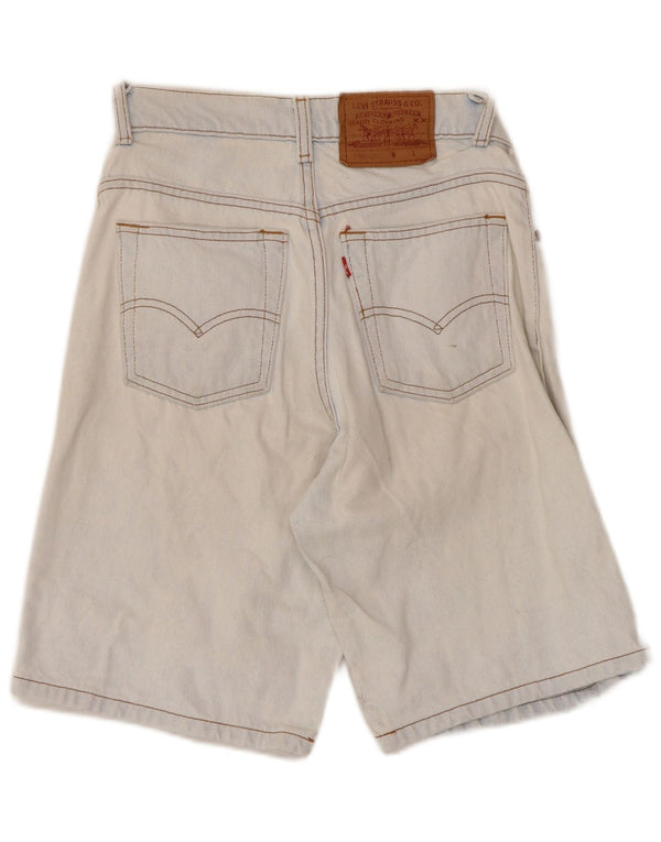 Женские джинсовые шорты Levi's 550, США 5, маленькие, W25, синие, хлопок