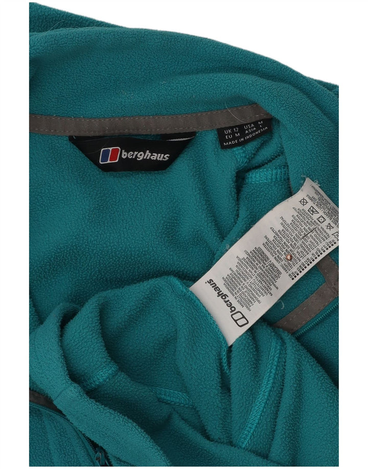 Женская флисовая куртка Berghaus UK 12, средний бирюзовый полиэстер