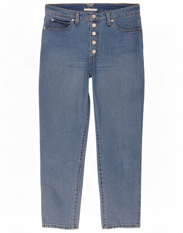 Levi's Женские джинсы с высокой талией для мам W29 L27, синий хлопок