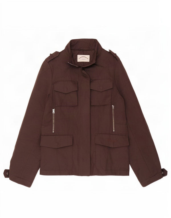 Женская куртка в стиле милитари Wrangler UK 18 XL, коричневый полиэстер