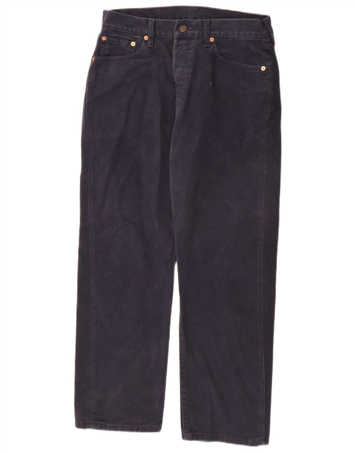 Мужские прямые джинсы Levi's 551 W34 L30 темно-синие, хлопок