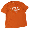 Мужская футболка Nike Texas с графическим рисунком, большой оранжевый хлопковый топ
