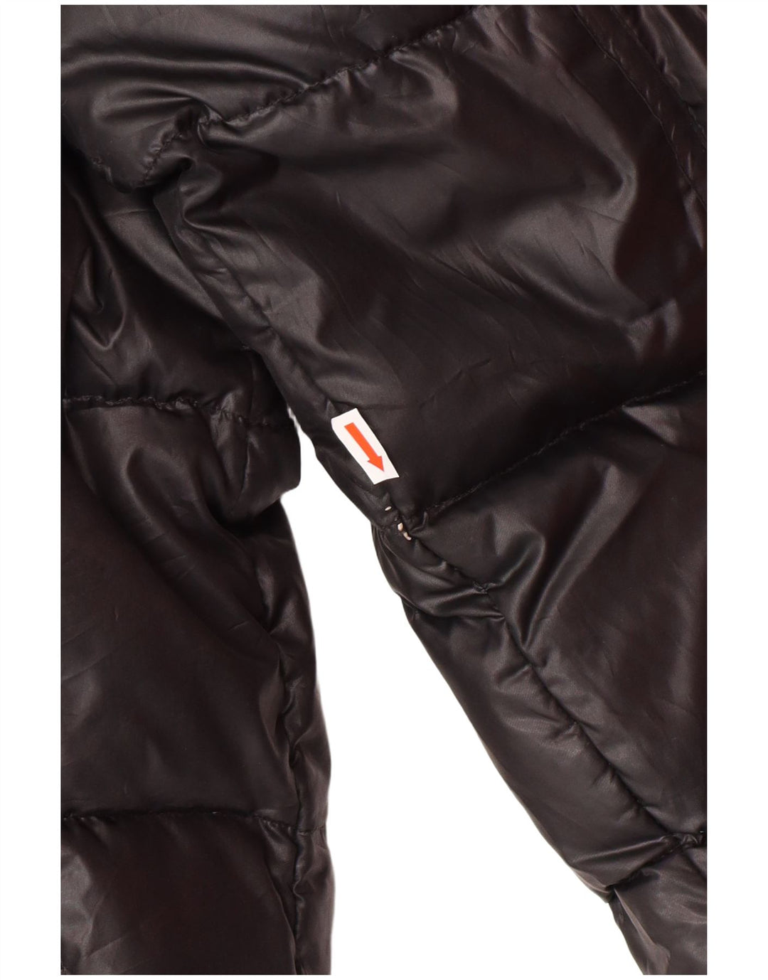 Мужская стеганая куртка с капюшоном и графическим рисунком DOLOMITE UK 38, средний черный полиэстер