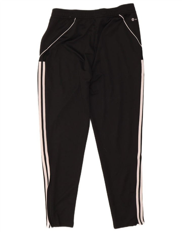 Мужские спортивные брюки Adidas Slim Fit, большие черные полиэстеровые брюки