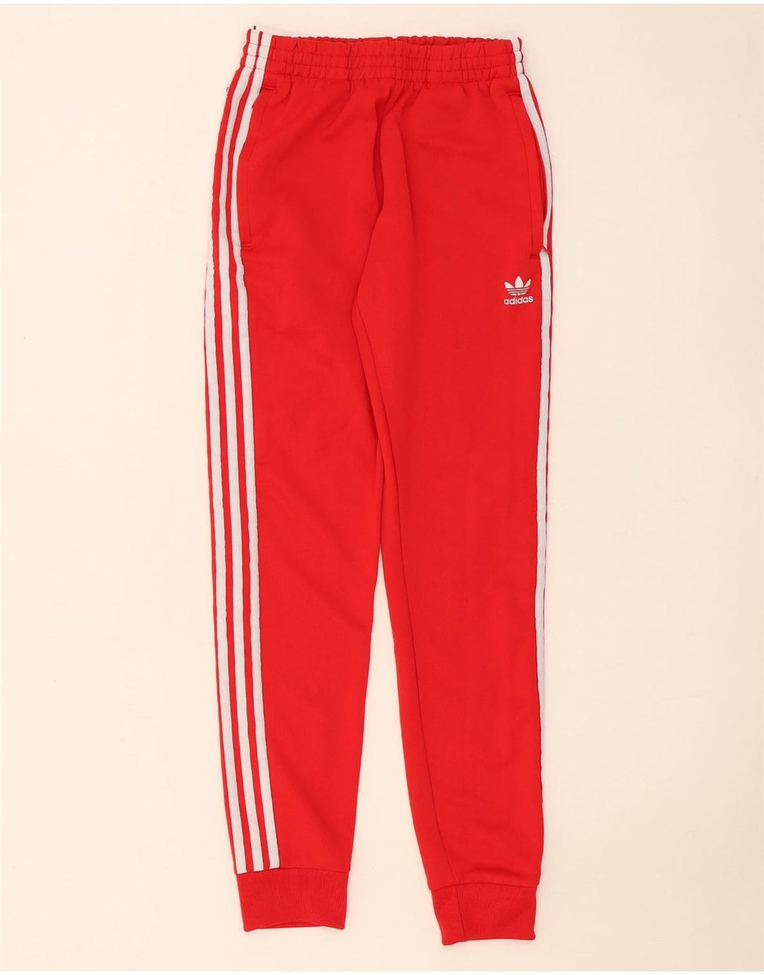 Adidas Мужские спортивные брюки Джоггеры Маленький красный полиэстер