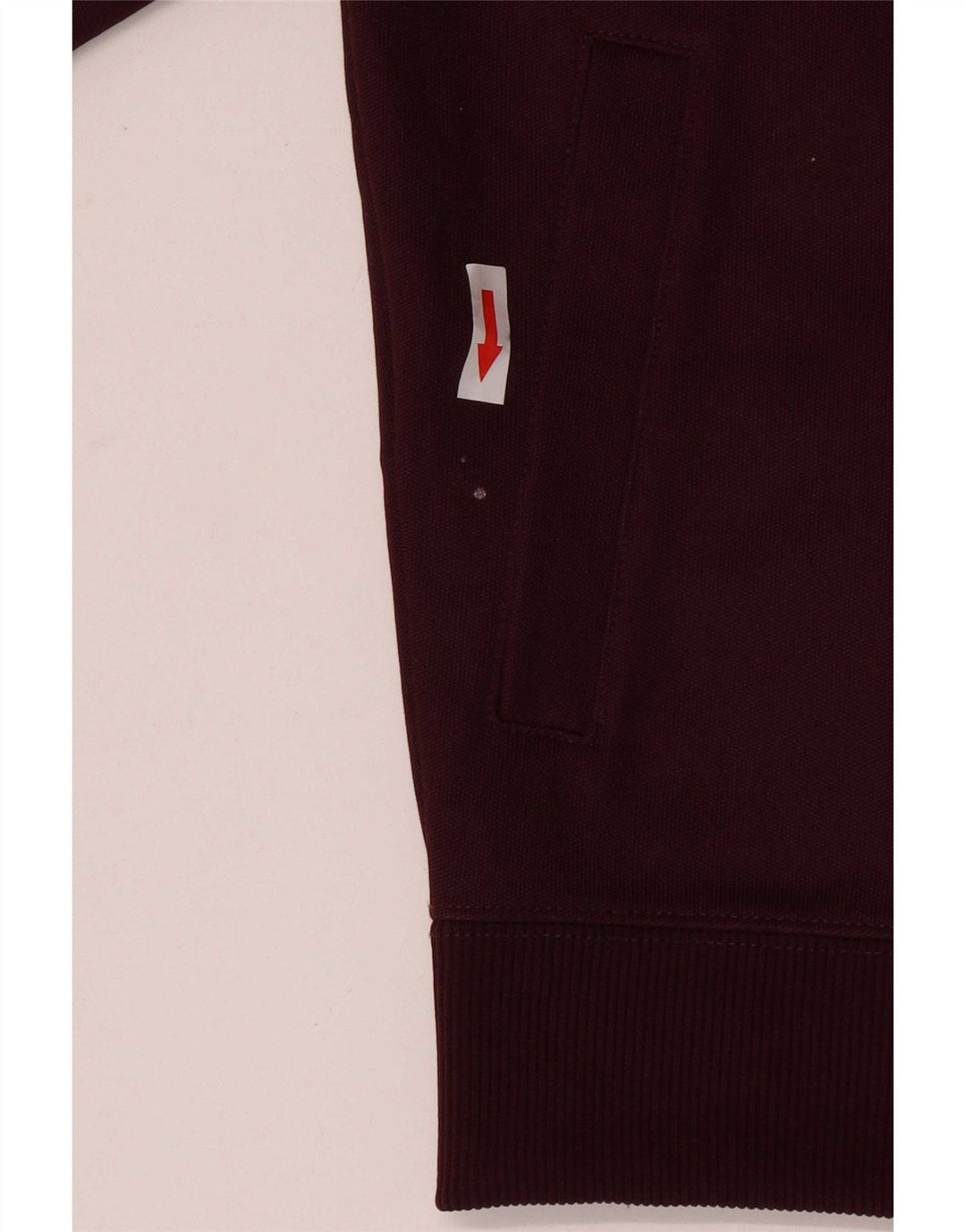 Спортивный костюм Fred Perry для мальчиков, верхняя куртка 9–10 лет, средний темно-бордовый цвет с блоками
