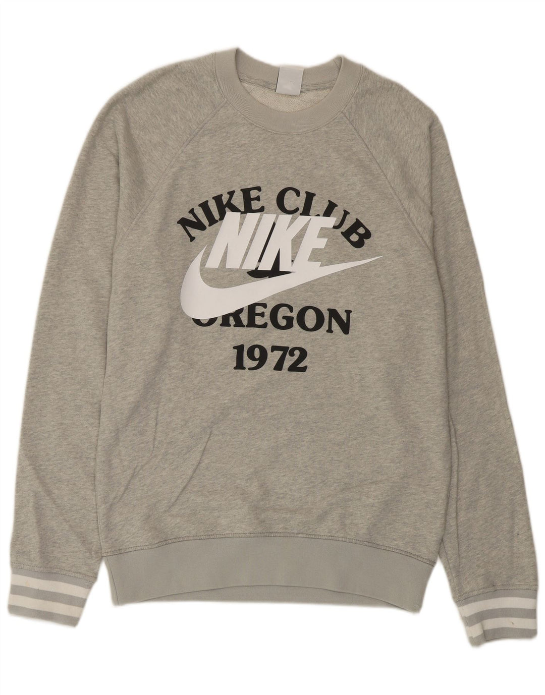 Мужской свитшот с рисунком Nike XS, серый хлопок
