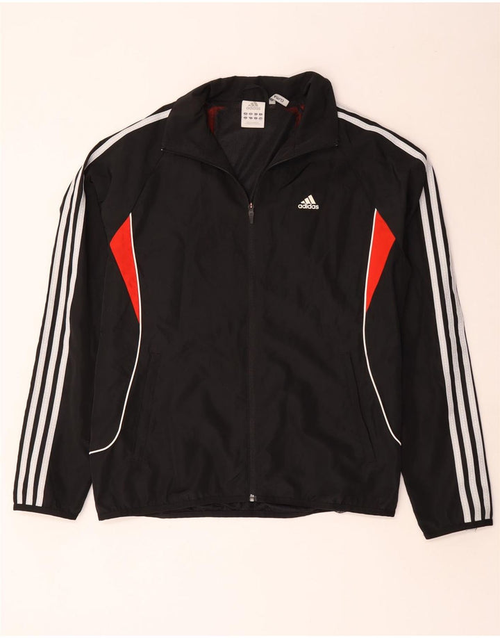 Мужская спортивная куртка Adidas Climalite UK 40/42, средний черный