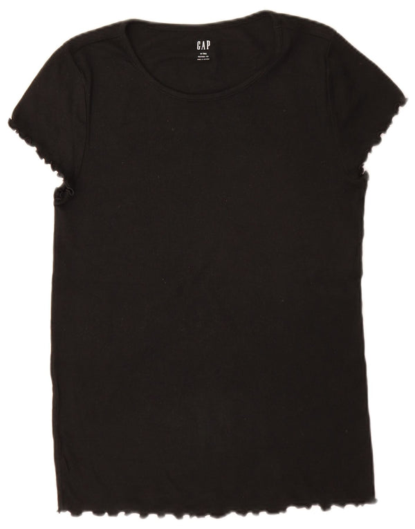 Женская футболка Gap Tall Top UK 14 Medium Black