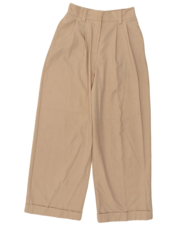 Женские брюки чинос с завышенной талией Topshop UK 8 Small W27 L27 Бежевые