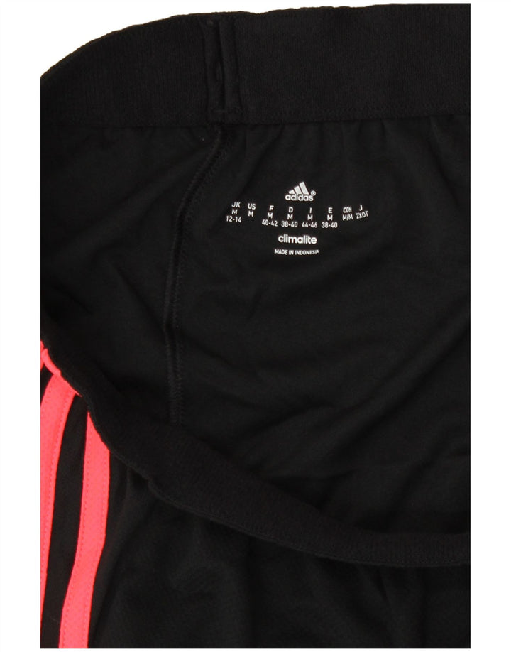 Женские спортивные шорты Adidas Climalite UK 12/14, средние, черные