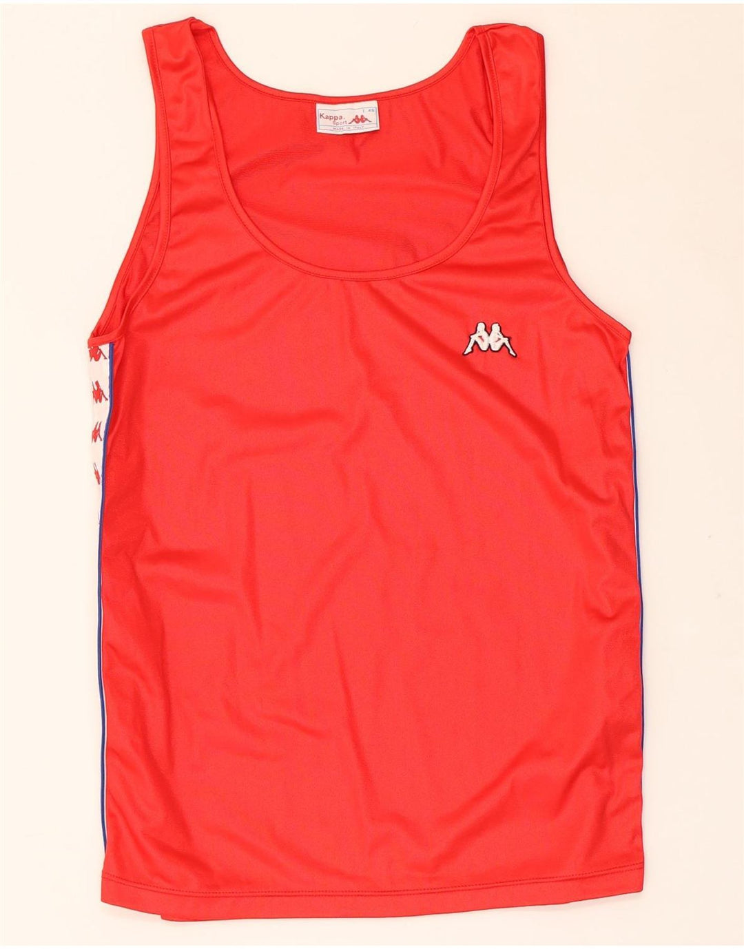 Женский комплект из 2 предметов с графикой Kappa IT 46, большой красный, полиамид с цветными блоками