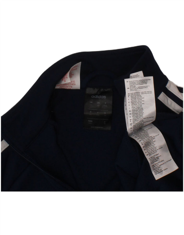 Спортивный костюм ADIDAS Climalite для мальчиков, верхняя куртка, 7–8 лет, темно-синий полиэстер