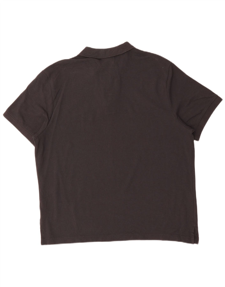 Мужская рубашка-поло NIKE XL, черный хлопок