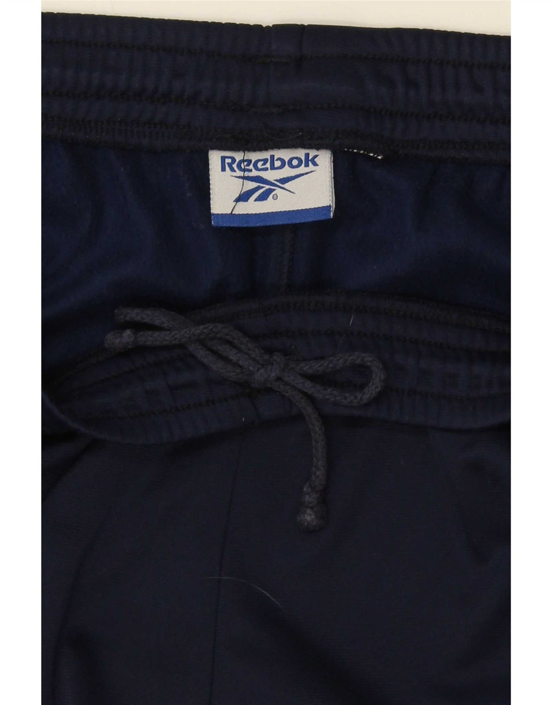 Мужские спортивные брюки Reebok, большие темно-синие, с цветными блоками