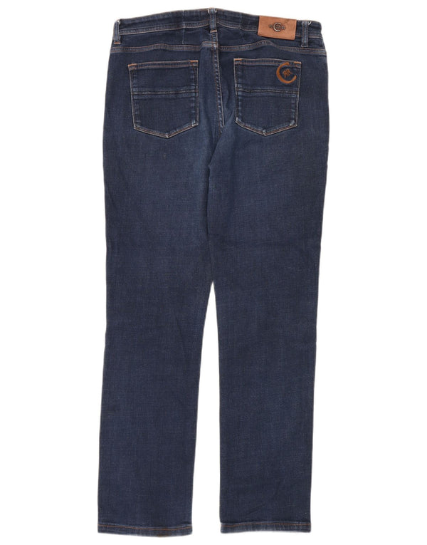 Мужские прямые джинсы Cerruti 1881 Juniper Regular Fit W29 L30 темно-синие