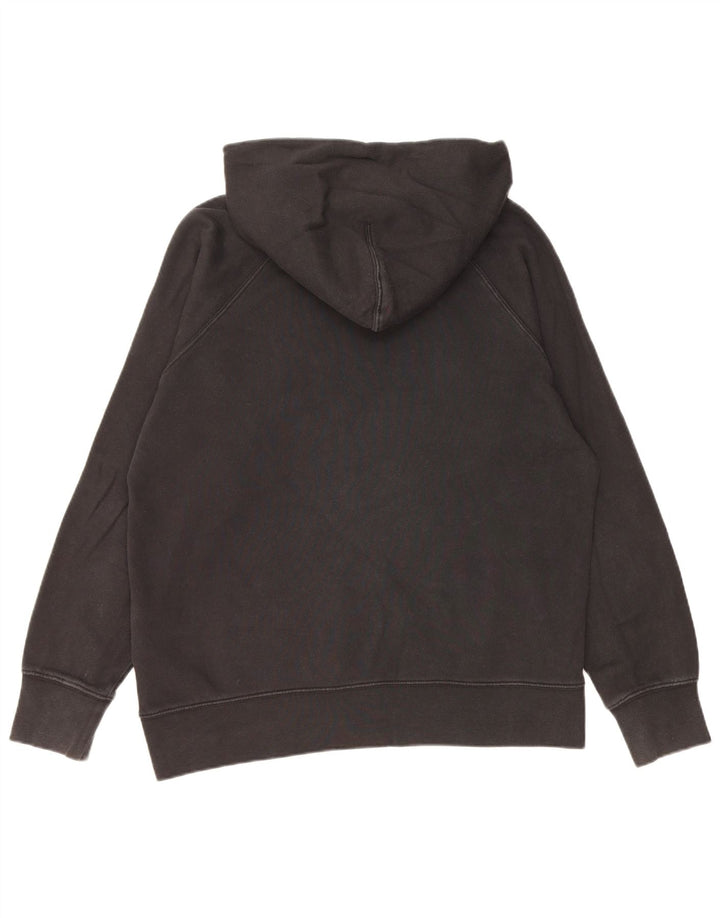 Женский джемпер с капюшоном LEVI'S Oversized с рисунком UK 14, средний черный, хлопок