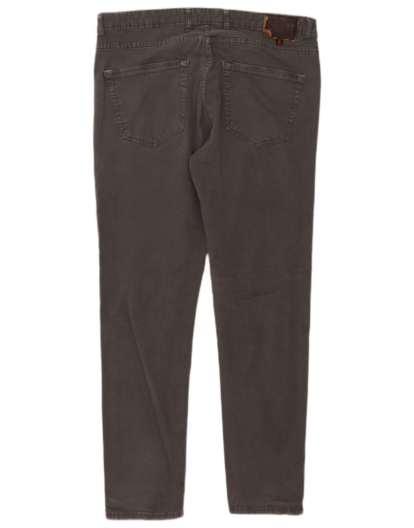 Мужские узкие джинсы Zara EU 44, большие W34 L29, серый хлопок