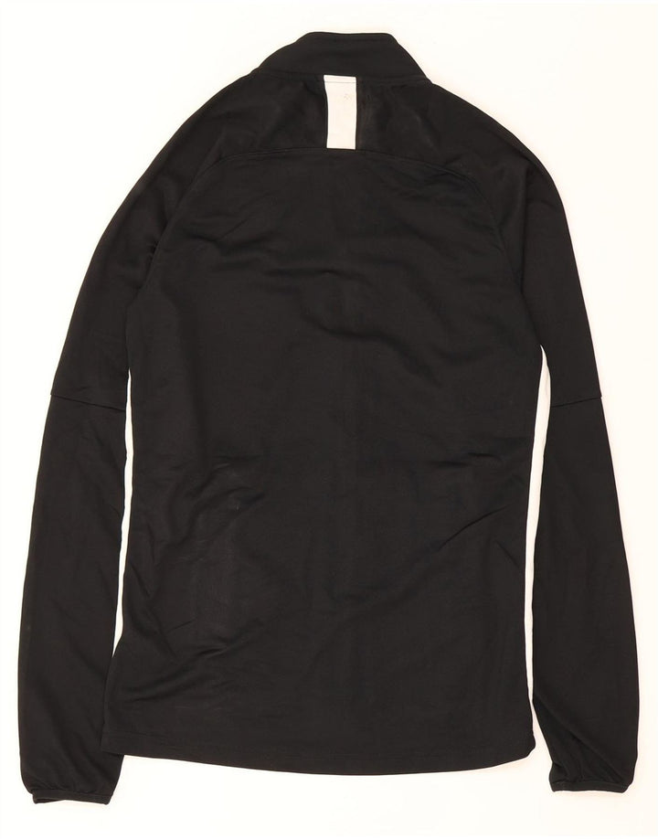Мужская спортивная куртка Nike Dri Fit, маленькая черная полиэстер с цветными блоками