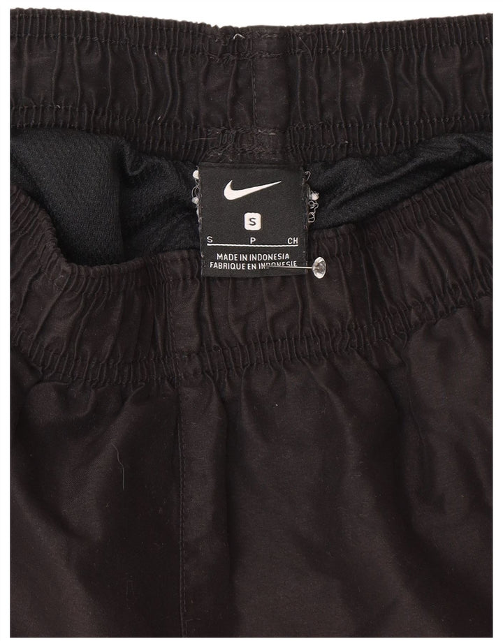 Мужские спортивные шорты Nike, маленькие черные из полиэстера