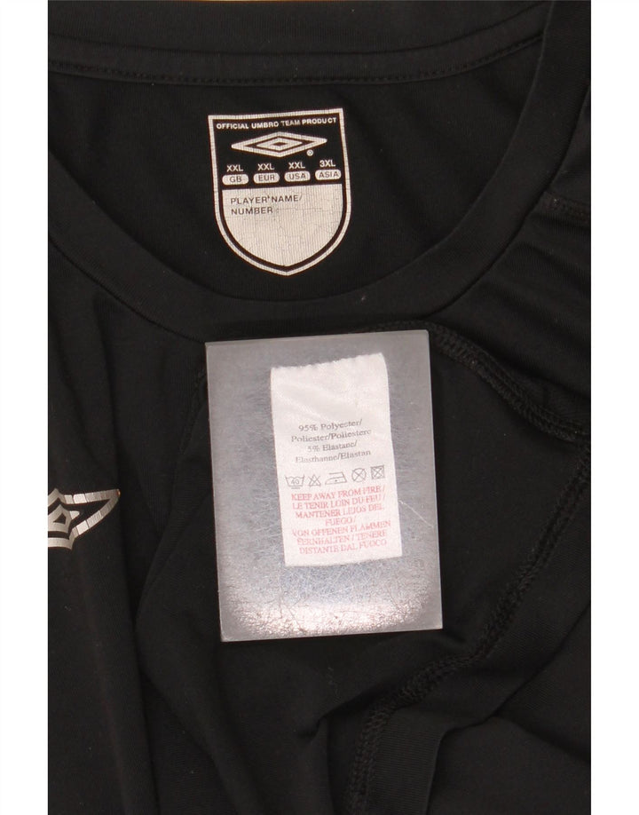 Мужской жилет Umbro 2XL, черный полиэстер