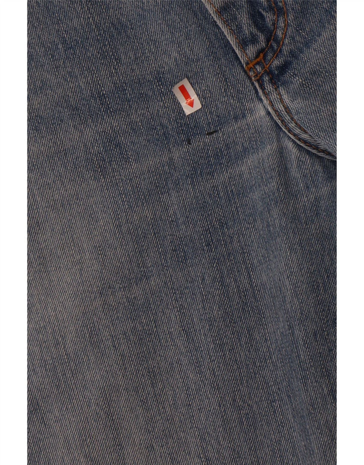 Мужские прямые джинсы Wrangler Texas W33 L34, синий хлопок