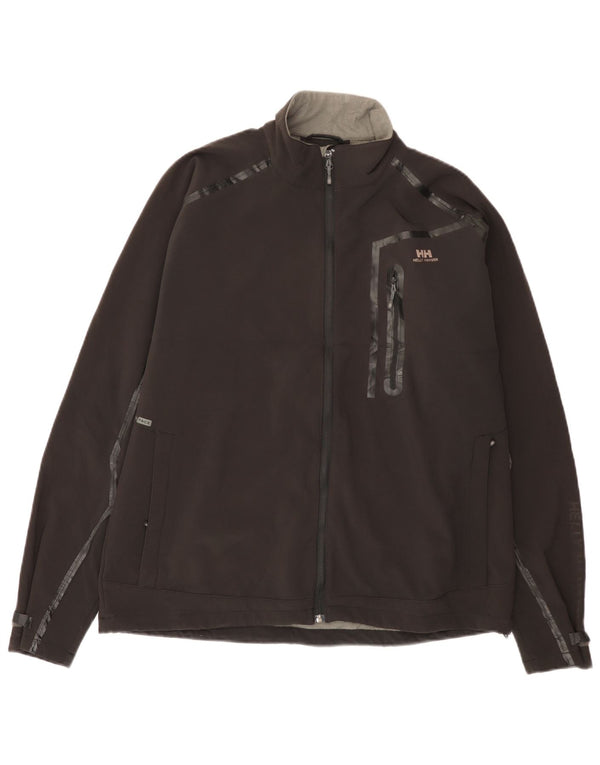 Мужская ветровка Helly Hansen UK 40, большая черная полиэстер