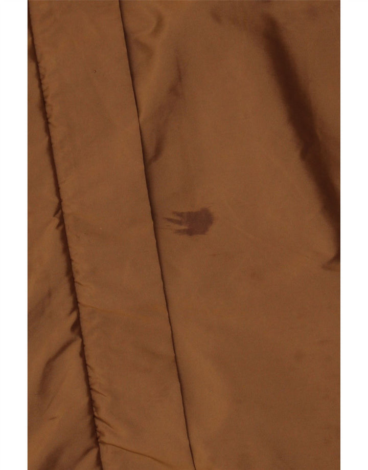 Женская непромокаемая куртка выходного дня с капюшоном MAX MARA UK 8, маленькая коричневая