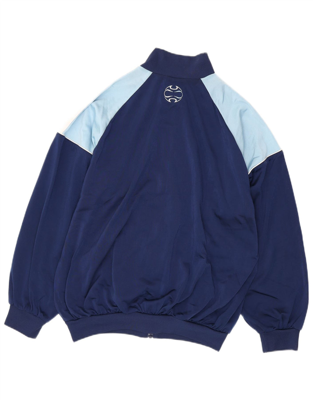 Мужской спортивный костюм ADIDAS UK 40/42, средний темно-синий, полиэстер с цветными блоками