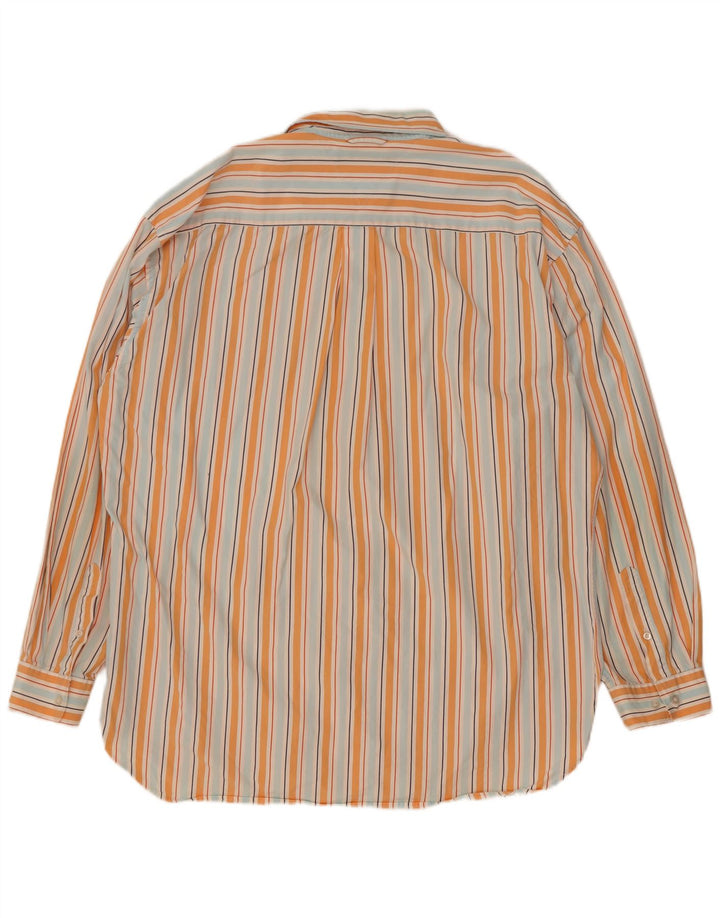 Мужская рубашка Tommy Hilfiger XL из хлопка в разноцветную полоску