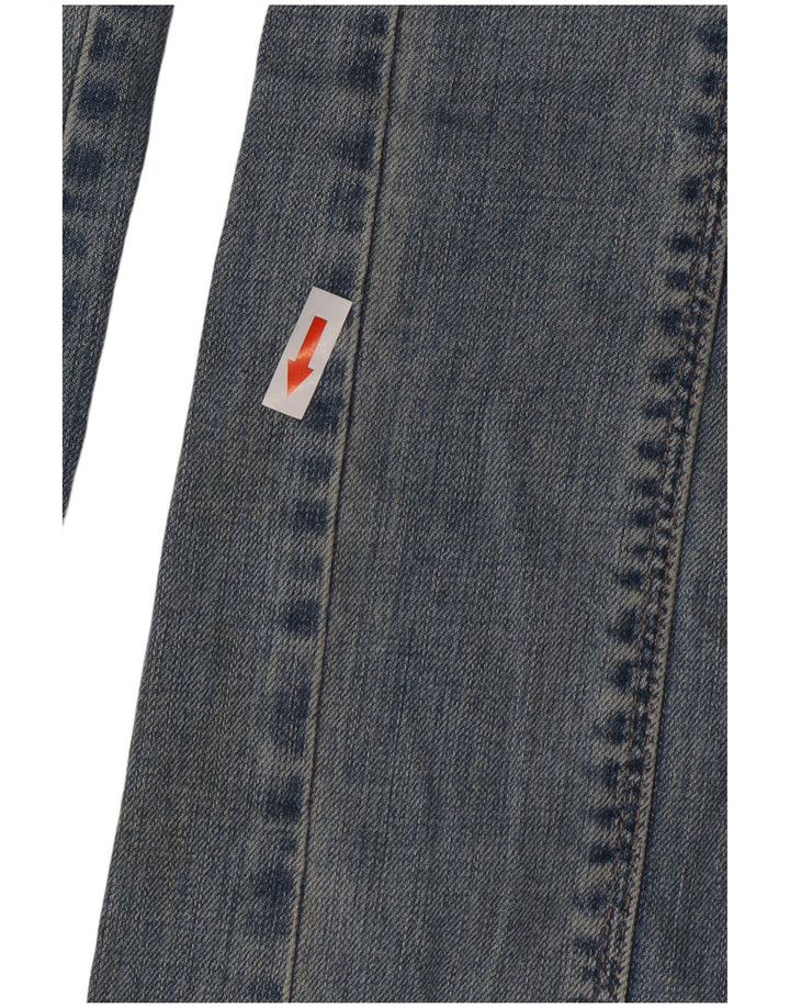 Женские прямые джинсы Calvin Klein W29 L35, синие, хлопок