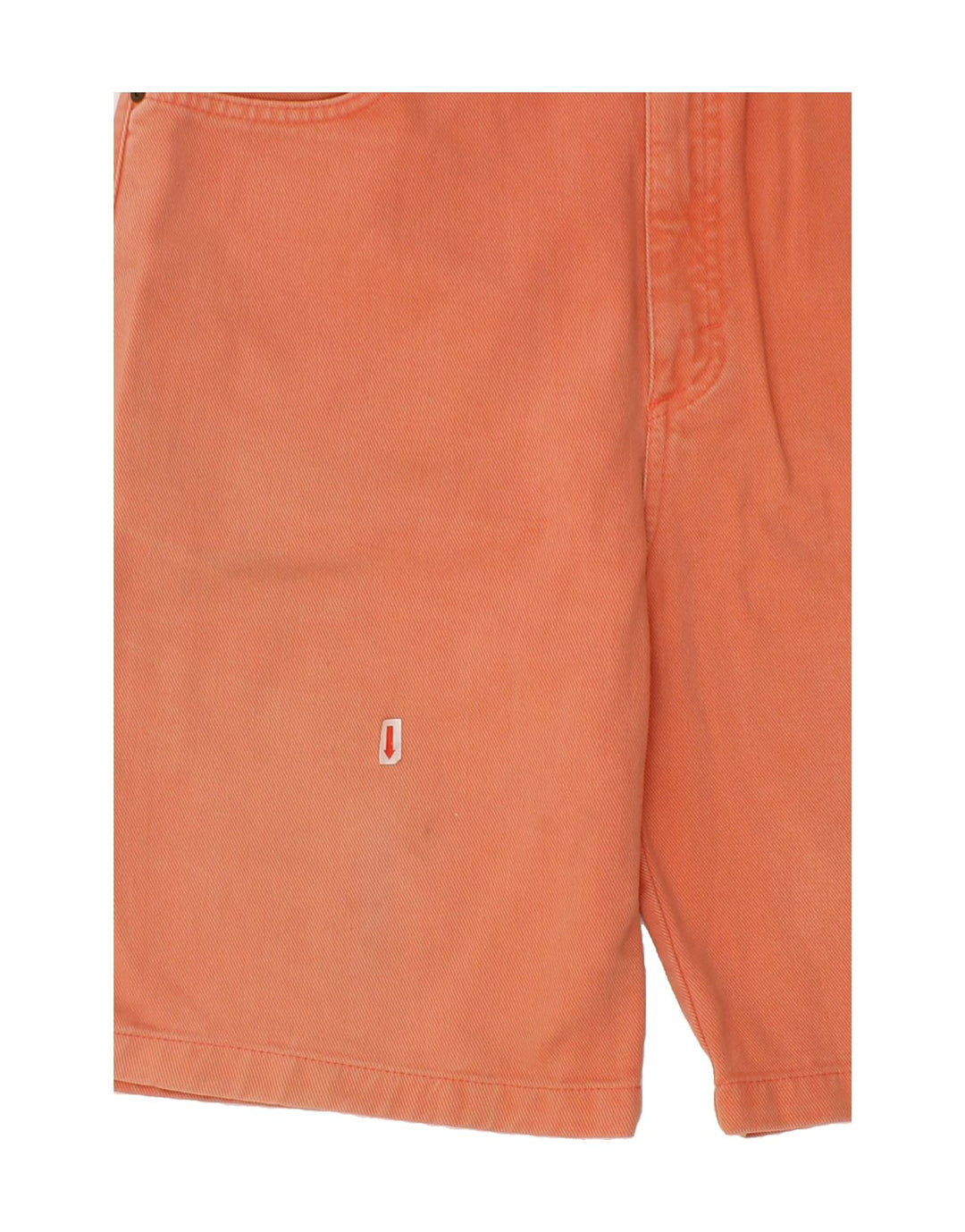 LEE Womens Carmel Denim Shorts W33 Medium Orange Cotton Vintage Lee and Second-Hand Lee from Messina Hembry 