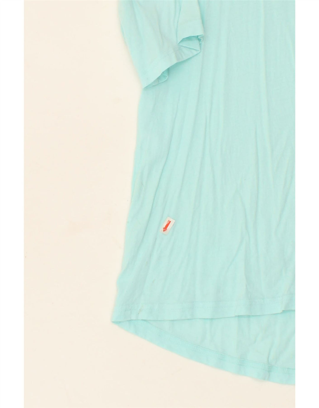 PUMA Womens Graphic T-Shirt Top UK 10 Small Blue Vintage Puma and Second-Hand Puma from Messina Hembry 