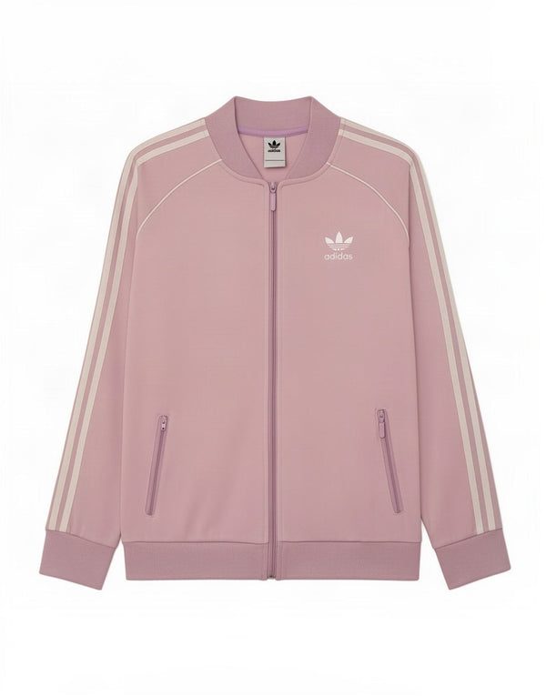 Женский спортивный костюм Adidas Top Jacket UK 14, большой фиолетовый хлопок