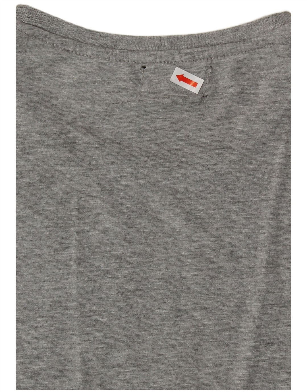 KAPPA Женская футболка с рисунком Top UK 18 XL Серый хлопок