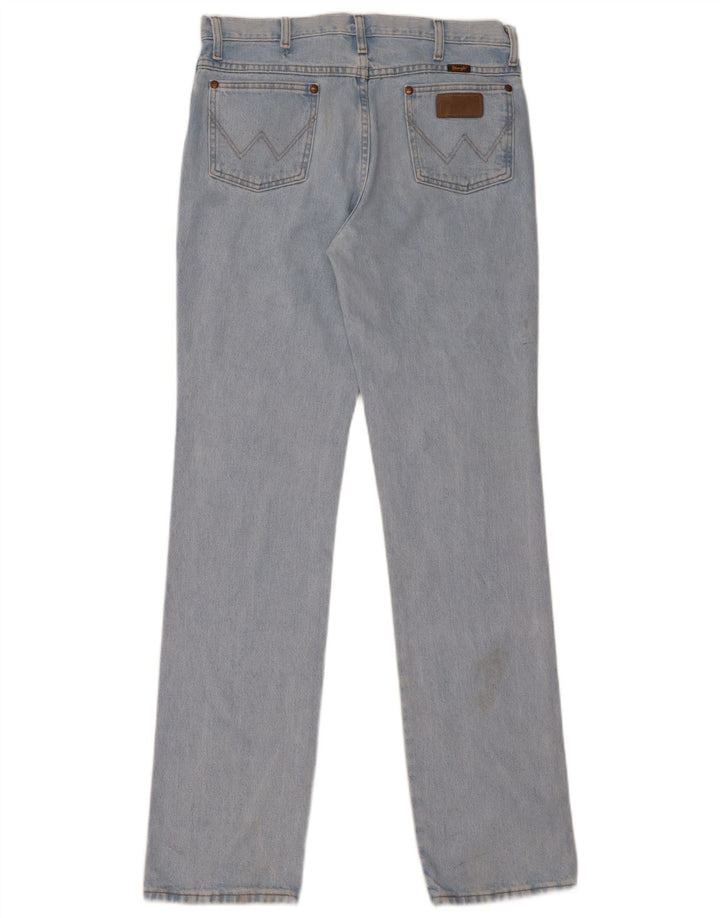Мужские прямые джинсы Wrangler W34 L36, синие, хлопок