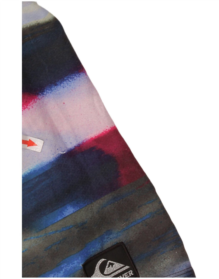 Мужские шорты для плавания QUIKSILVER, большие разноцветные полиэстер с цветными блоками