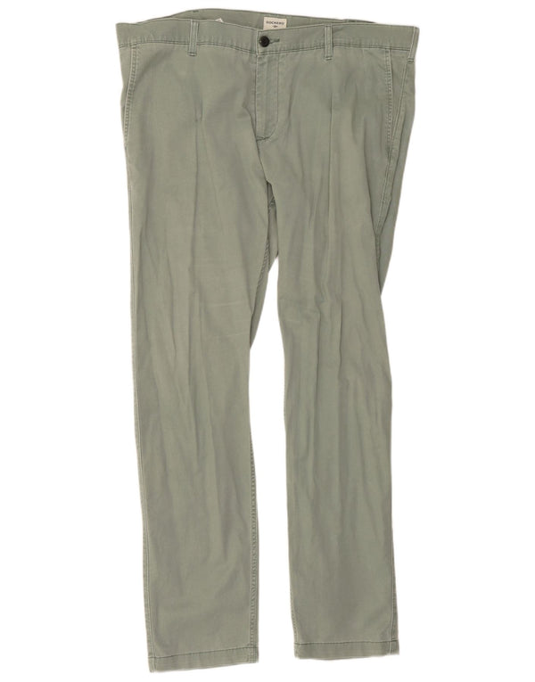 Мужские зауженные брюки-чиносы Dockers W40 L34, зеленый хлопок