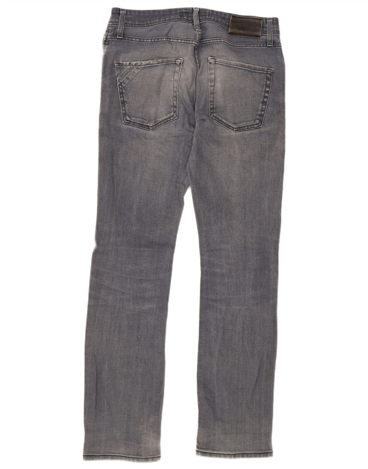 Мужские прямые джинсы Jack & Jones стандартного кроя W31 L31, серые, хлопковые