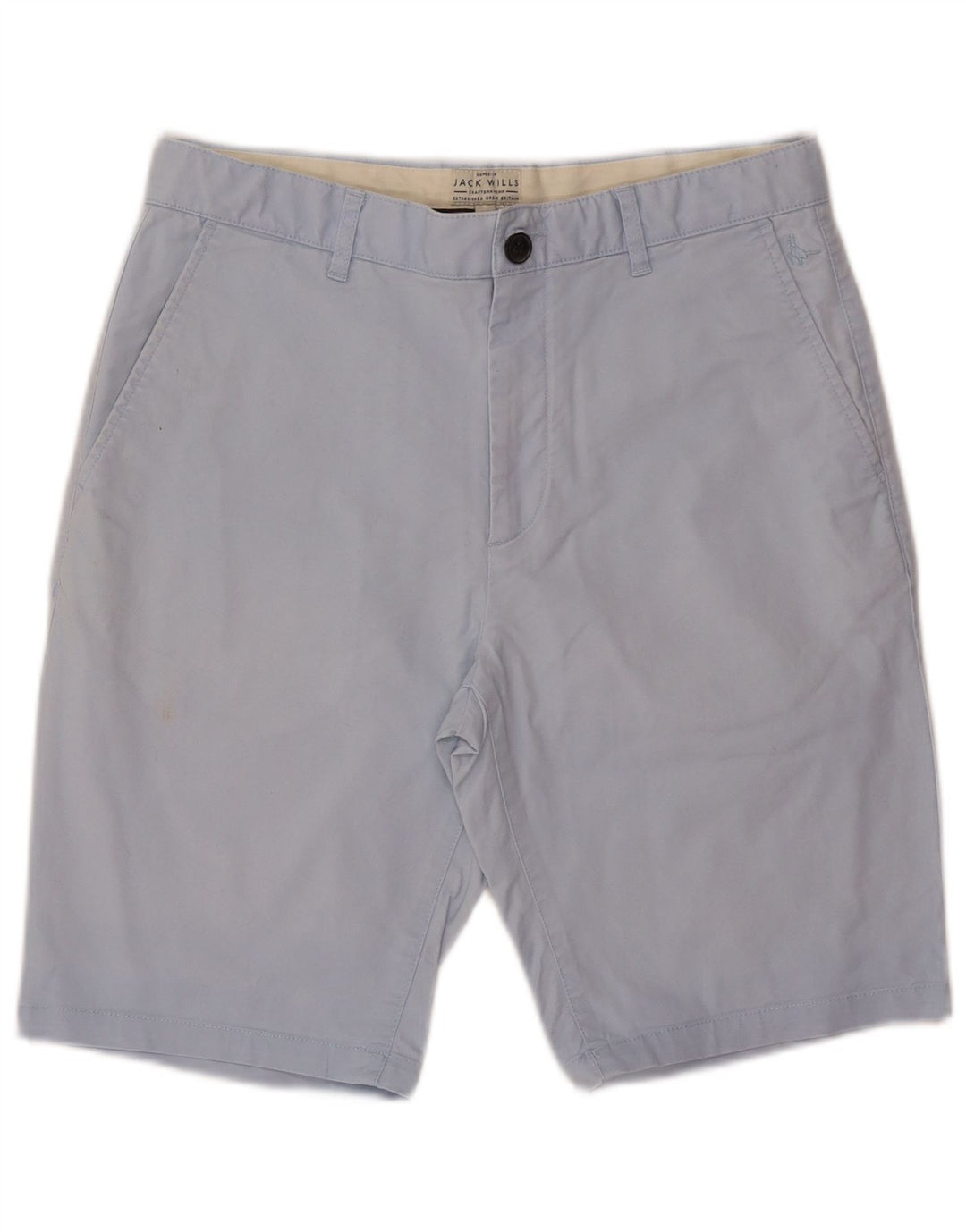 Мужские шорты чинос JACK WILLS W32, средний синий хлопок