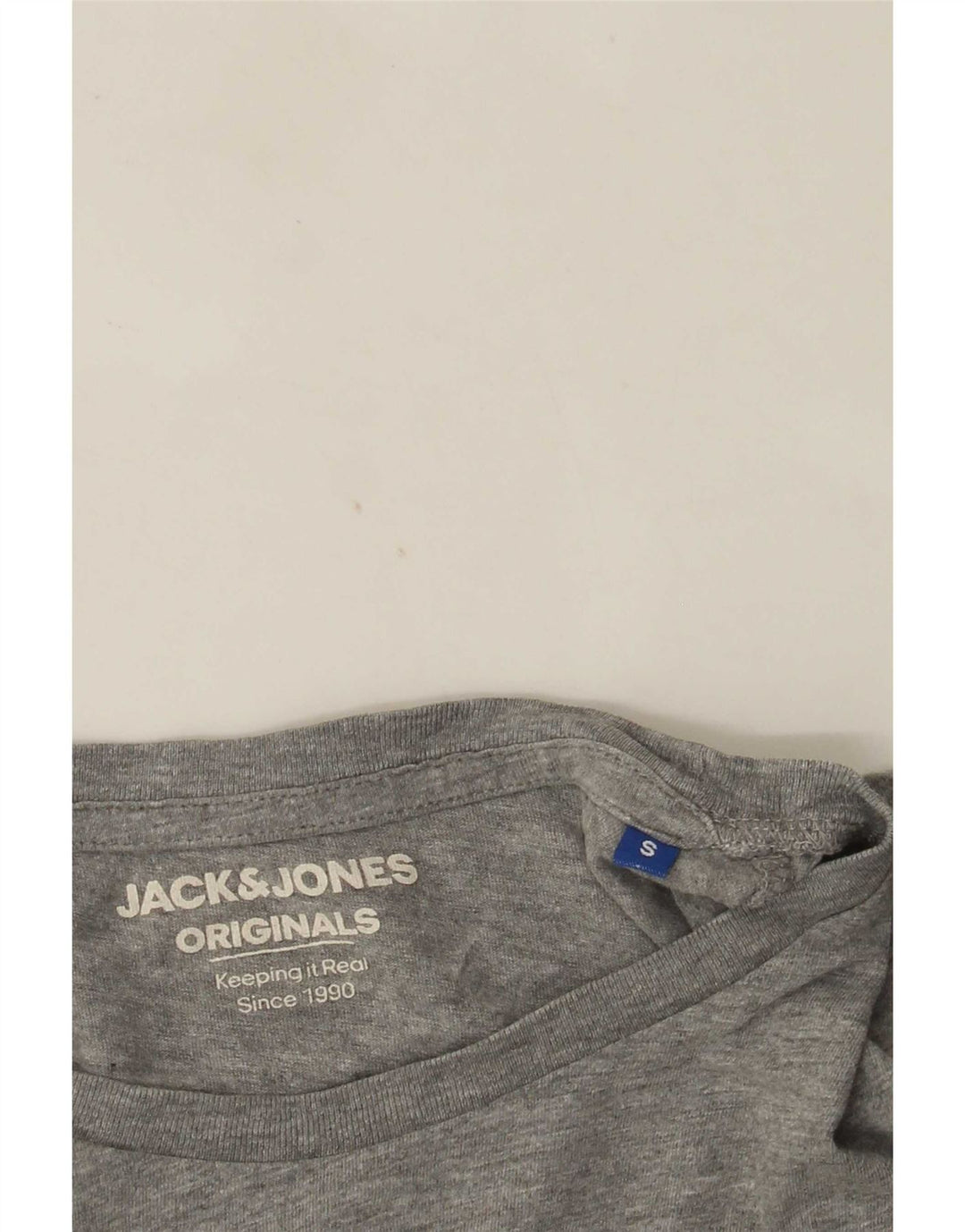 Мужская футболка Jack & Jones Top Small Grey Colorblock