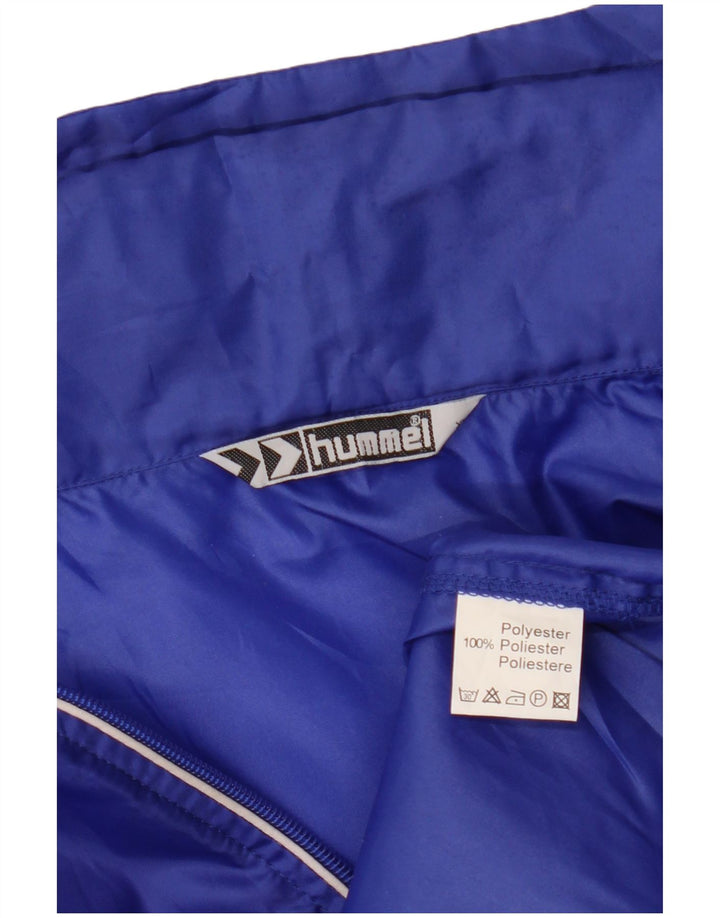 Мужская дождевик с капюшоном HUMMEL UK 42 XL, синий полиэстер