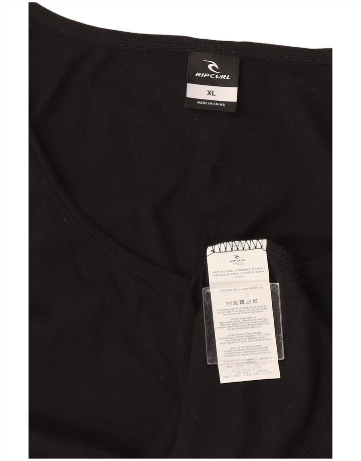 Мужской жилет Rip Curl XL, черный хлопок