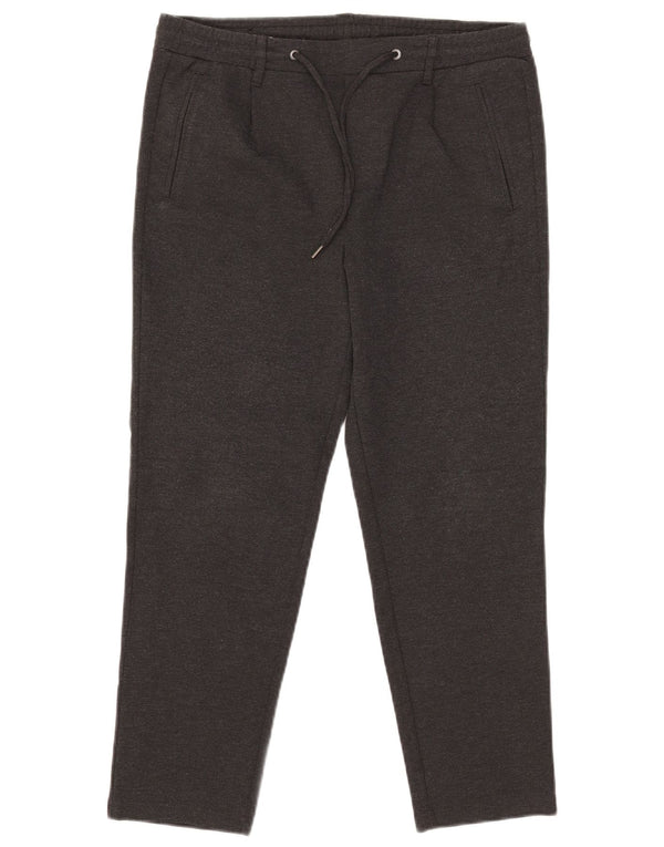 Мужские укороченные брюки Jack & Jones W31 L24 серые из полиэстера